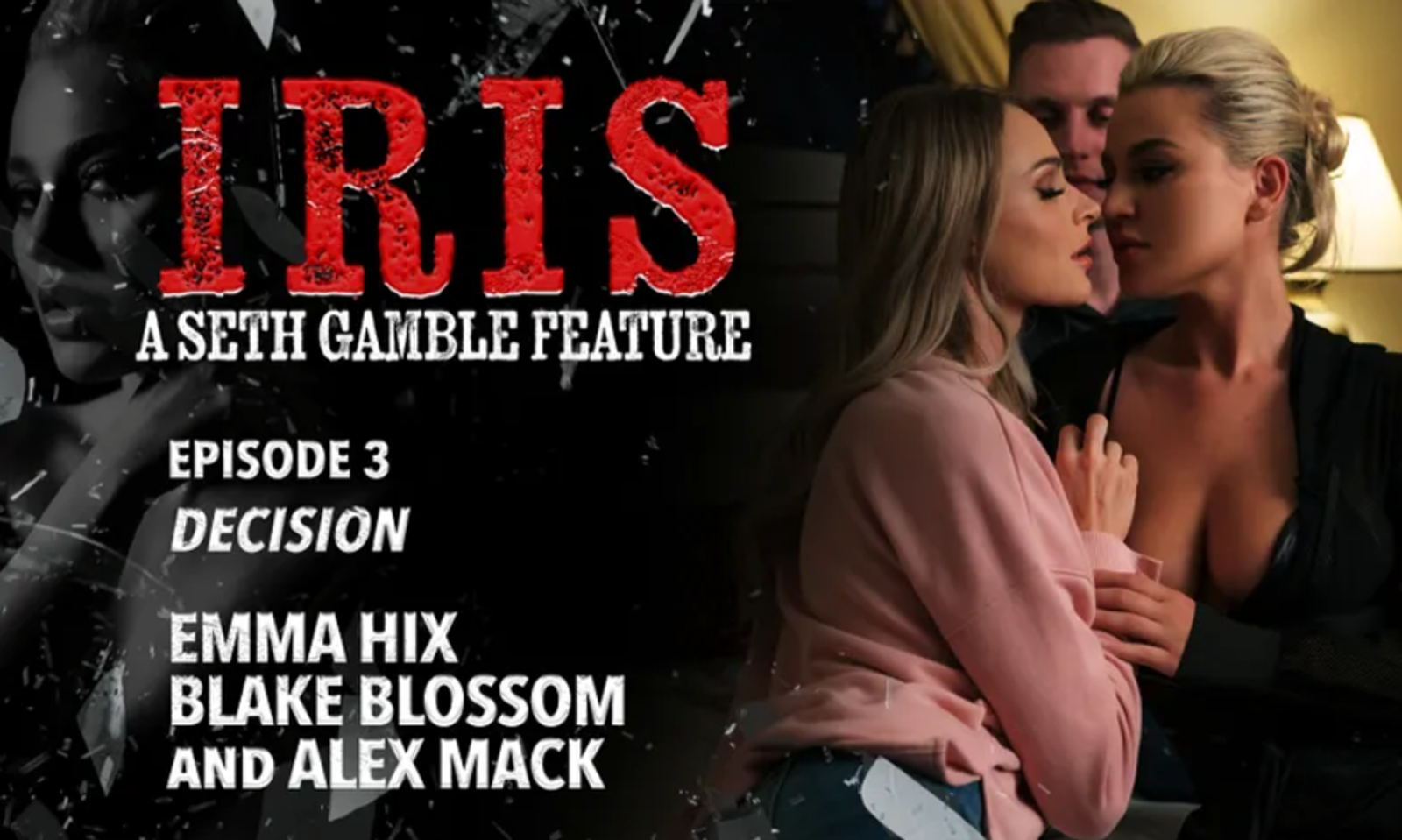 Emma Hix, Blake Blossom Command Episode 3 of Seth Gamble's 'Iris'