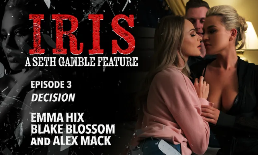 Emma Hix, Blake Blossom Command Episode 3 of Seth Gamble's 'Iris'