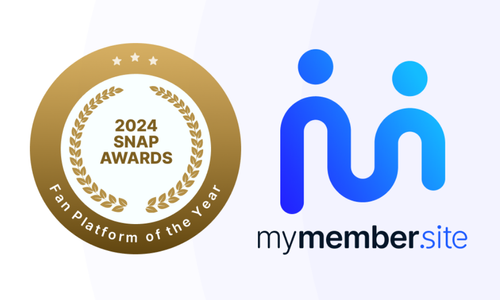 mymember.site Named Fan Platform of the Year at 2024 SNAP Awards