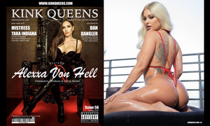 Dan Dangler Scores Her First Feature on 'Kink Queens' Magazine