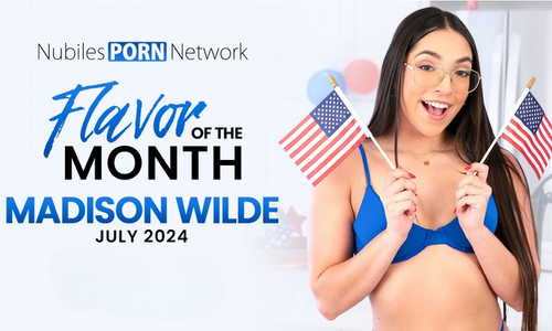 Madison Wilde Named Nubiles' Flavor of the Month for July