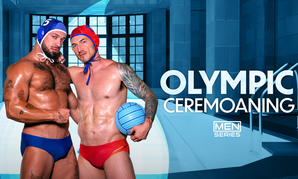 Men.com Gets Into Summer Games Spirit With 'Olympic Ceremoaning'