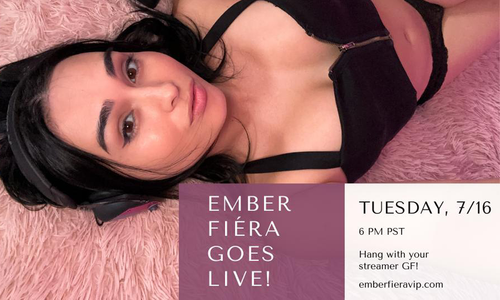 Ember Fiéra to Host Live Show on OnlyFans Tonight