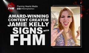 Content Creator Jamie Kelly Signs With Flaming Hearts Media