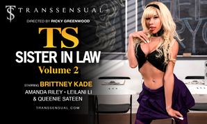 Brittney Kade Leads Cast of TransSensual's 'TS Sister in Law 2'