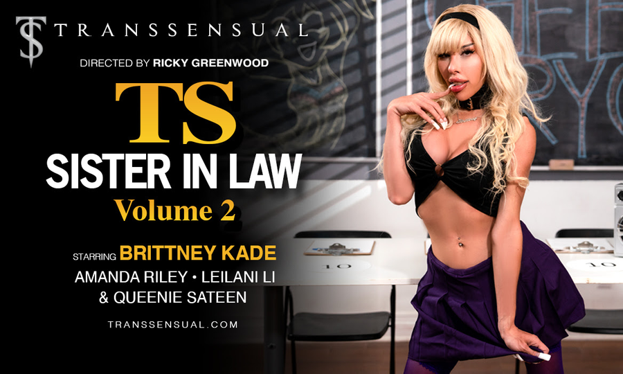 Brittney Kade Leads Cast of TransSensual's 'TS Sister in Law 2'