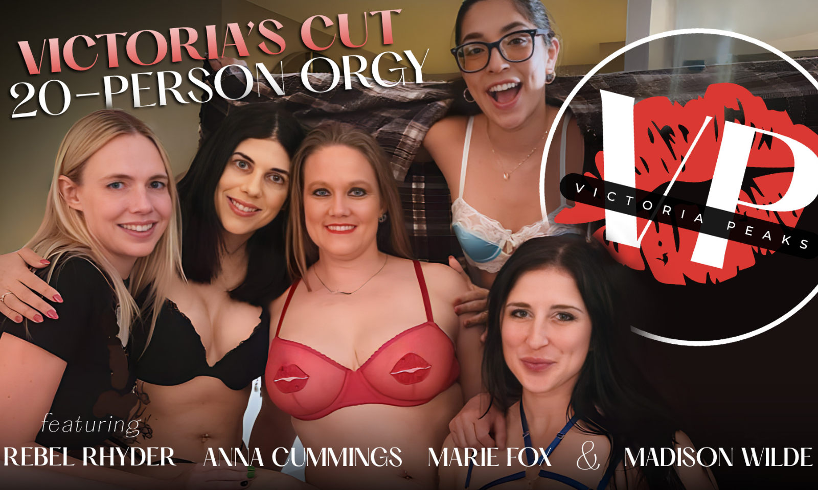 Victoria Peaks Unveils 20-Person Orgy Scene