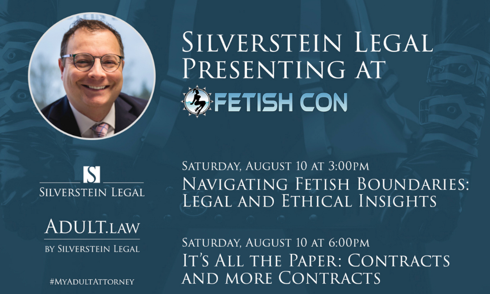 Attorney Corey D. Silverstein to Speak at Fetish Con 2024