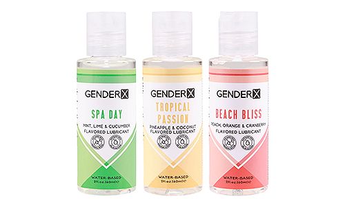 Flavored Water-Based Lubricant 3 Pack