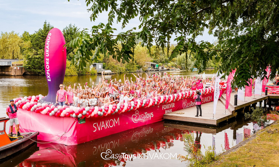 Svakom Displays 5 Meter Sex Toy at Pride Amsterdam