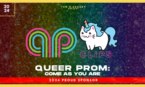 APClips Announces Gold Sponsorship of FHM x Grooby's Queer Prom