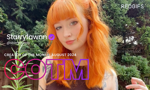 RedGIFs Names Starryfawnn August Creator of the Month