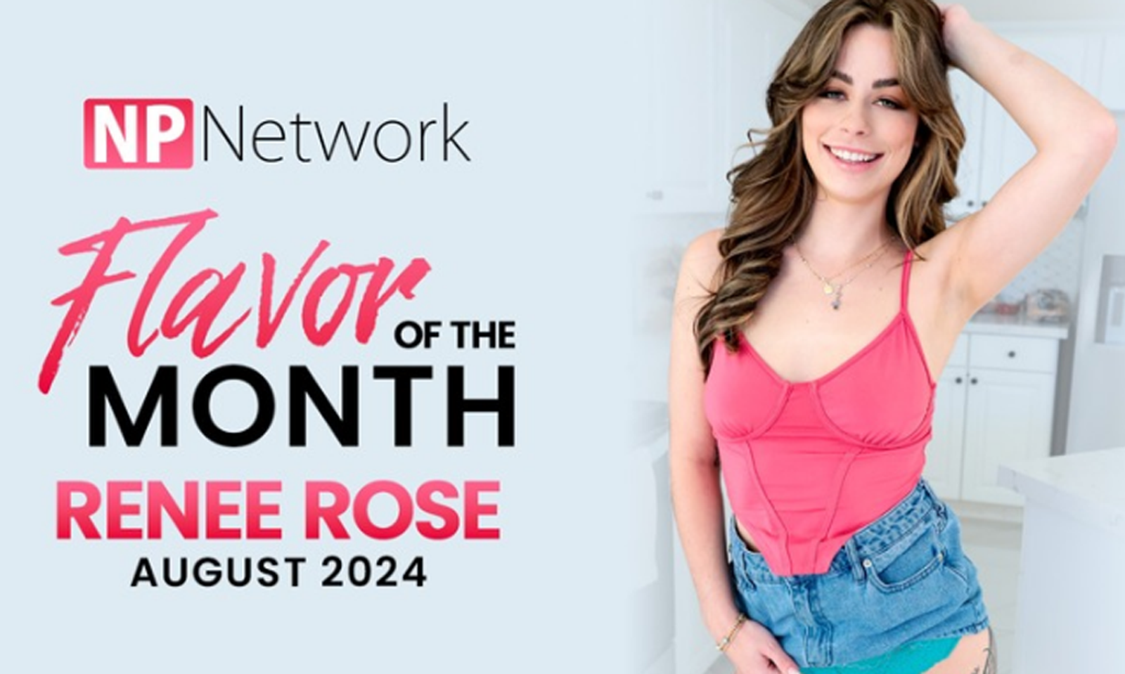 Renee Rose Named Nubiles' Flavor of the Month for August 2024