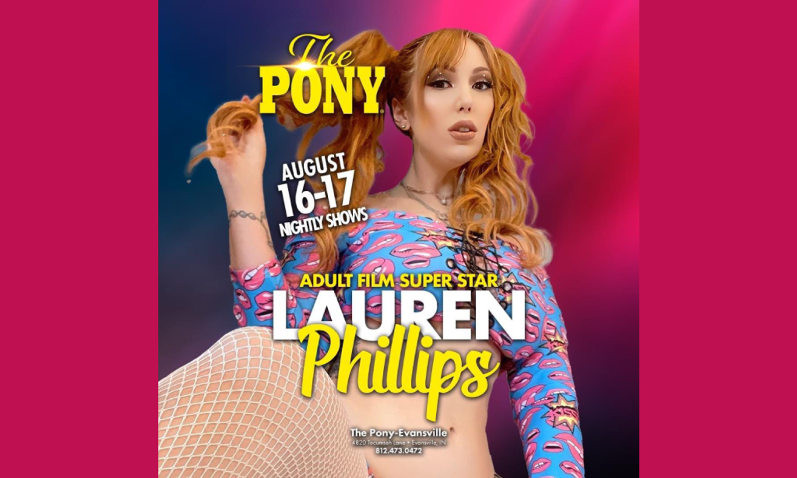 Lauren Phillips Heading to Midwest for Feature at The Pony