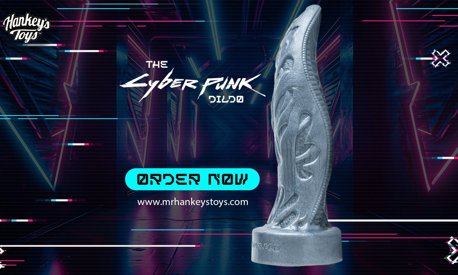 Mr. Hankey's Toys Bows Four New Dildos Including 'Cyberpunk'