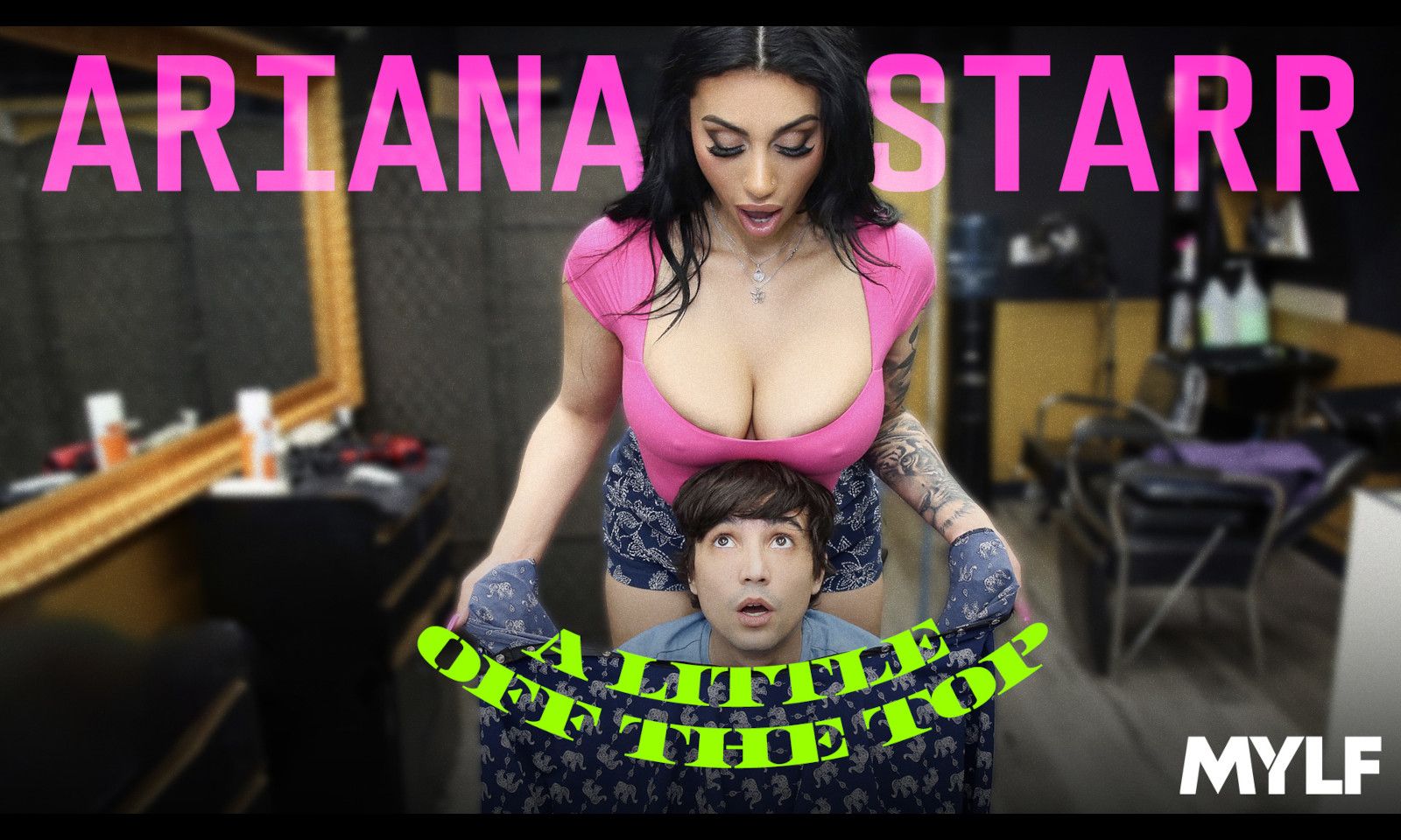 Ariana Starr Makes Her MYLF Debut in 'A Little Off the Top'