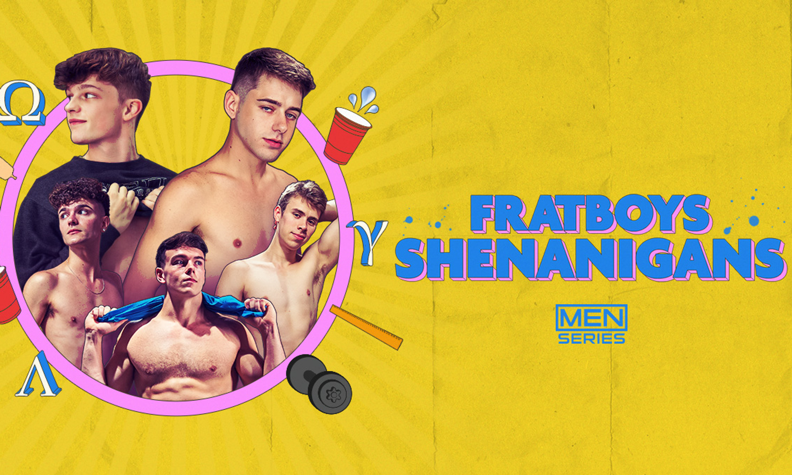 Men.com to Release Limited Series 'Fratboys Shenanigans'