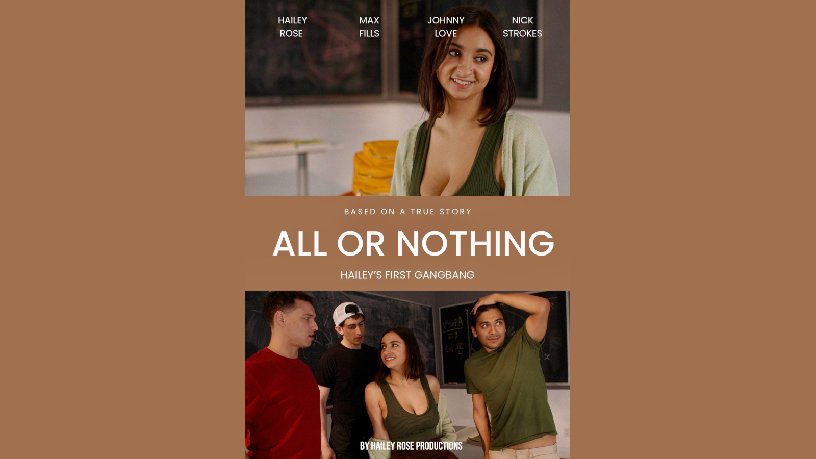 Hailey Rose Does Her First Gangbang in All or Nothing | AVN