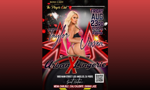 Taylor Vixxen to Host the 2024 Urban X Lingerie Party