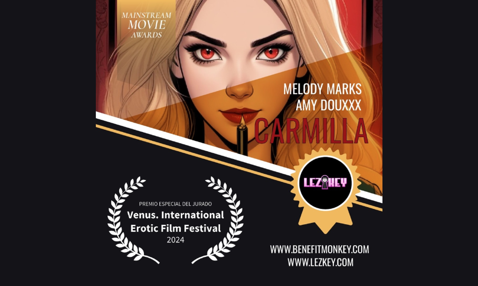 Benefit Monkey’s 'Carmilla' Wins Venus Festival Jury Prize