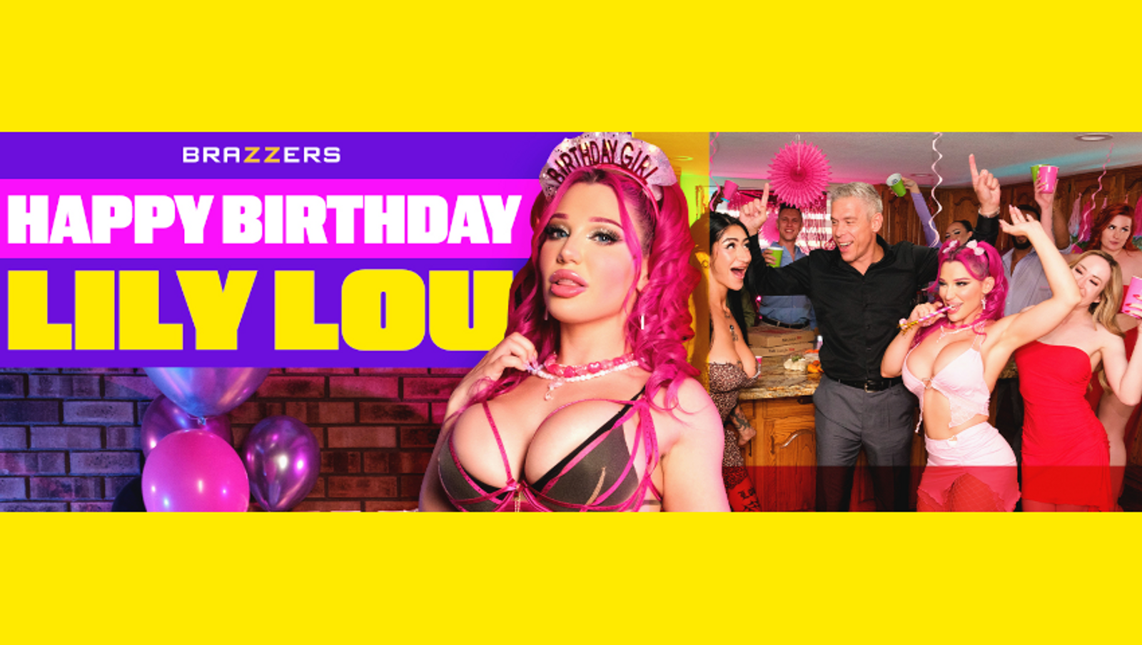 Brazzers Set to Roll Out 'Lily’s Epic Birthday Gangbang'