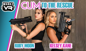 Kelsey Kane Stars in 'Cum to the Rescue' From WankzVR