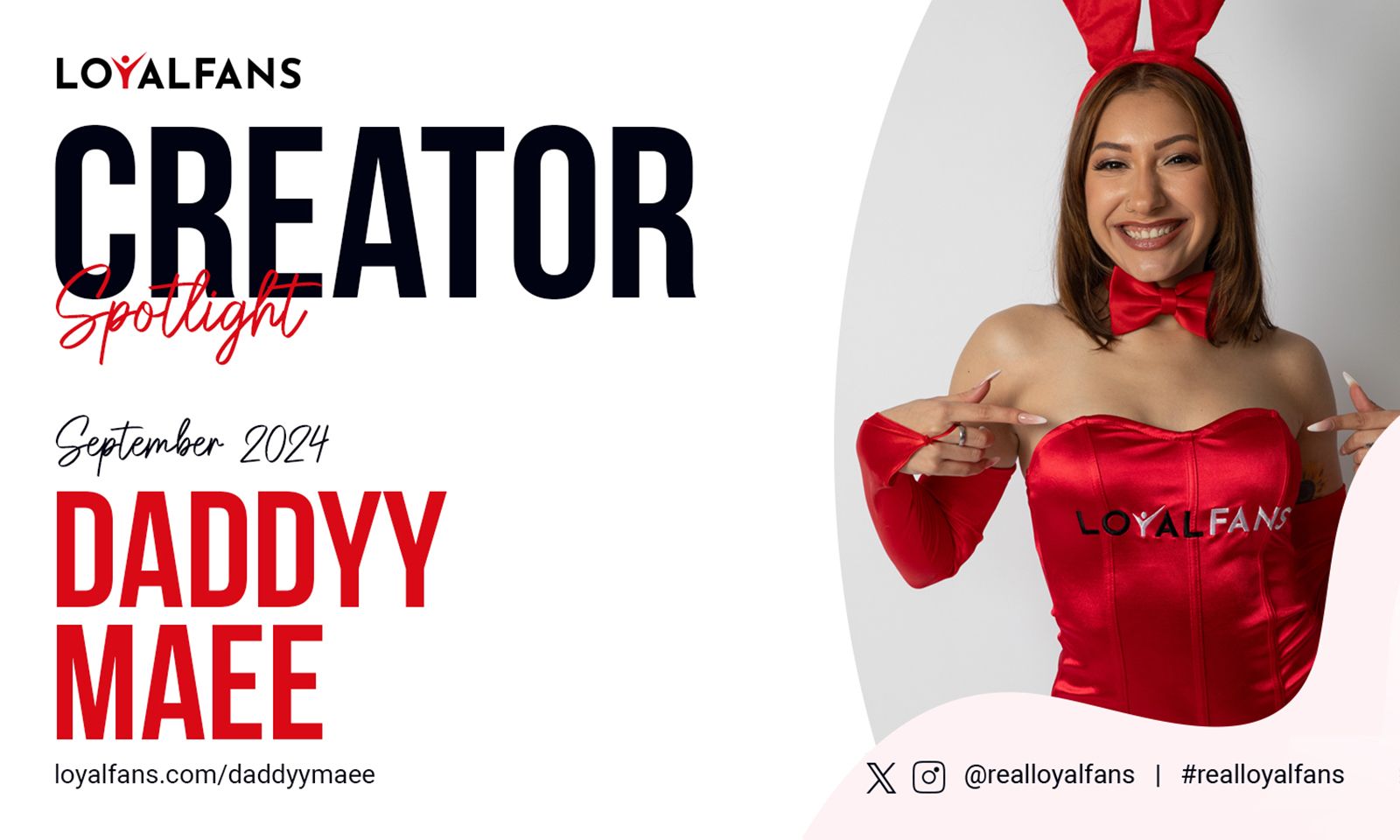 DaddyyMaee Named LoyalFans' Featured Creator of the Month