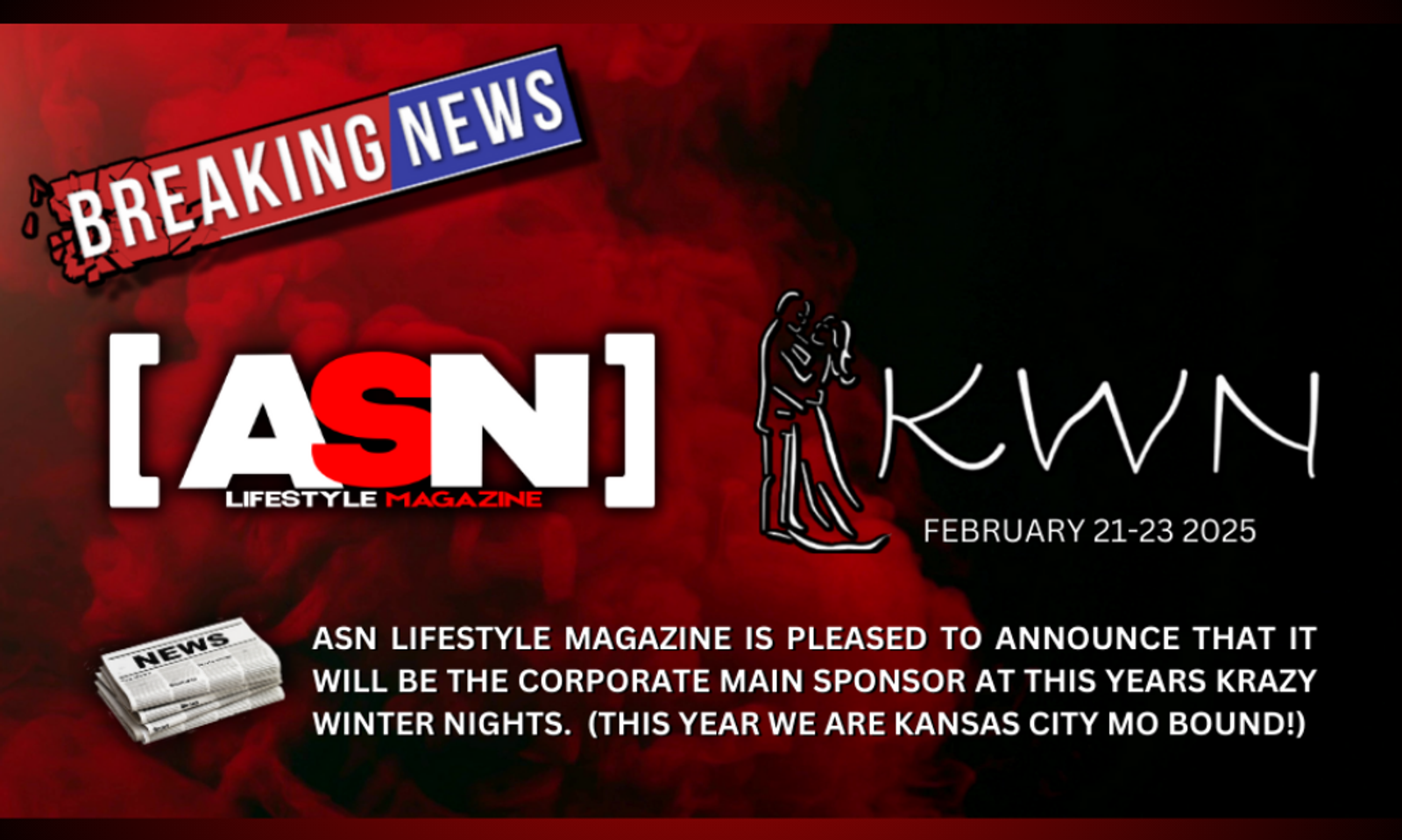 ASN Lifestyle Magazine Sponsors Krazy Winter Nights