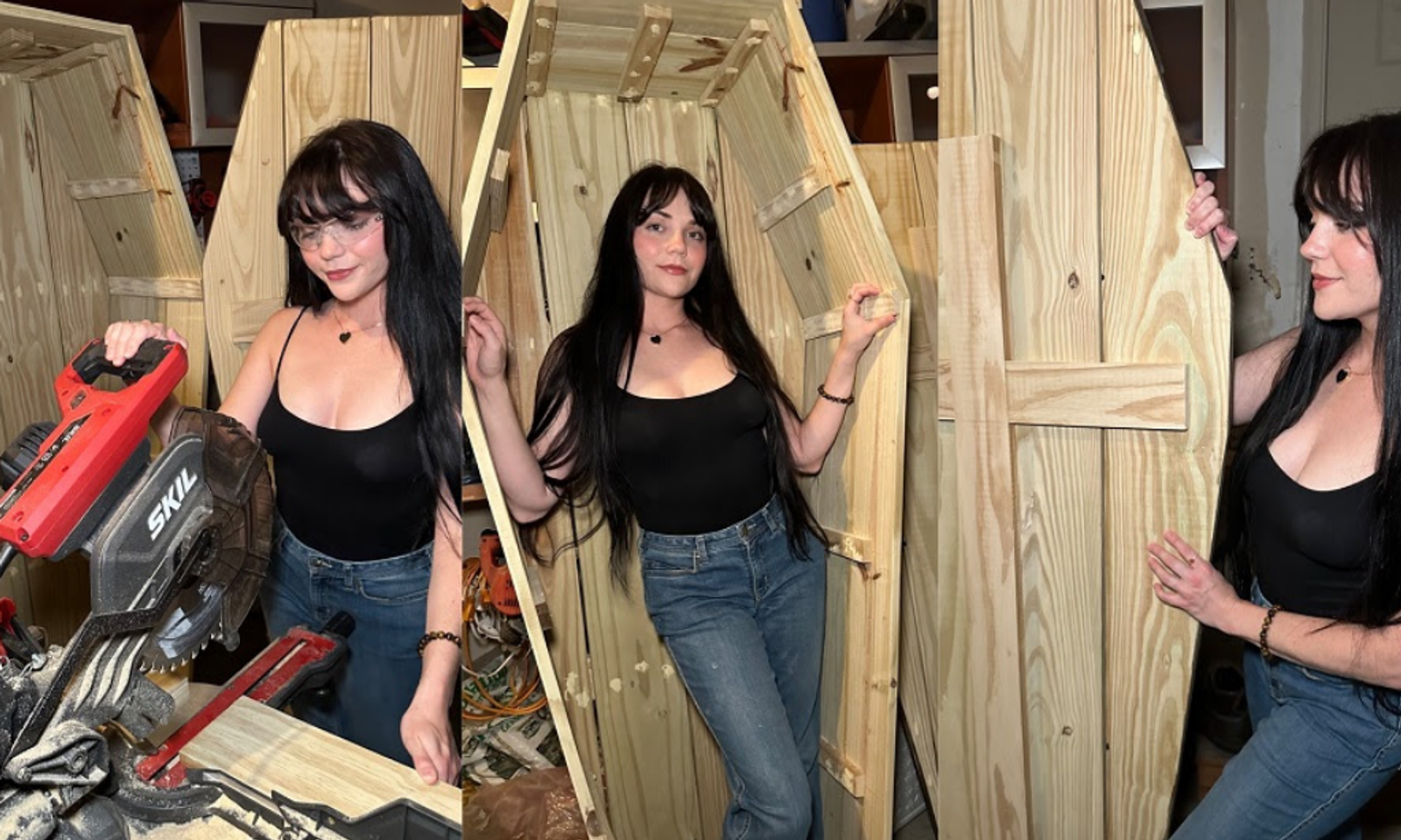 Catjira Plans for Halloween With DIY Coffin Project