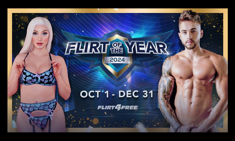 Flirt4Free’s Flirt of the Year Competition Returns October 1