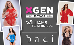 Williams Trading Co. Now Offering Baci Lingerie from Xgen Brands