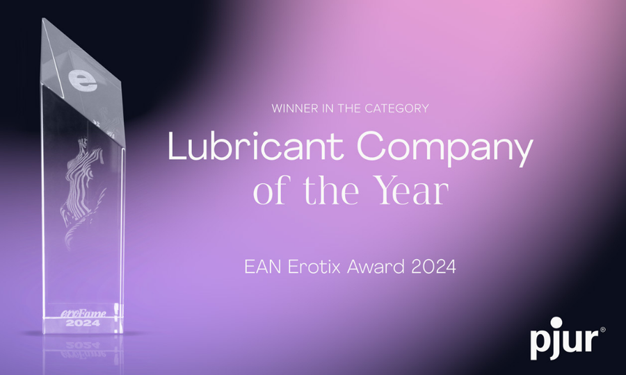 pjur Wins 2024 EAN Erotix Awards' Lubricant Company of the Year