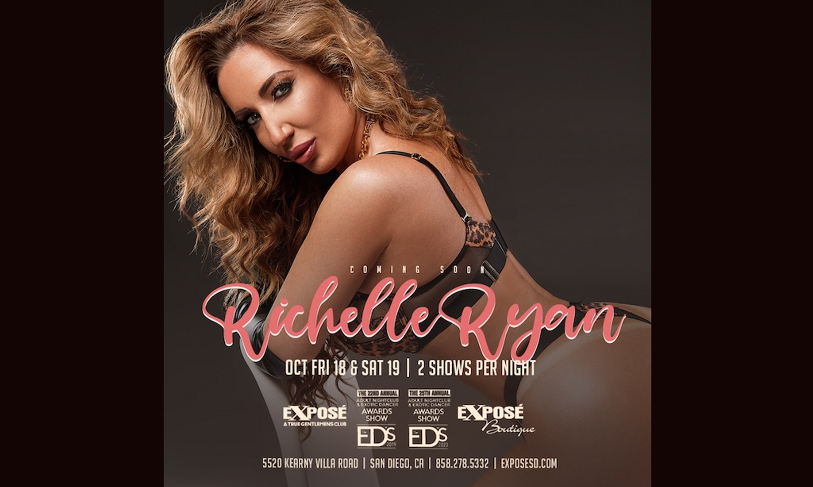 Richelle Ryan to Appear at Expose in San Diego This Weekend