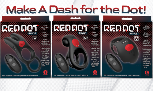 Icon Brands Releases Red Dot Remote Vibrating C-Rings Collection