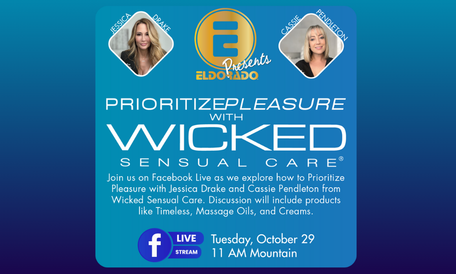 Eldorado to Hold Facebook Live Event With Wicked Sensual Care