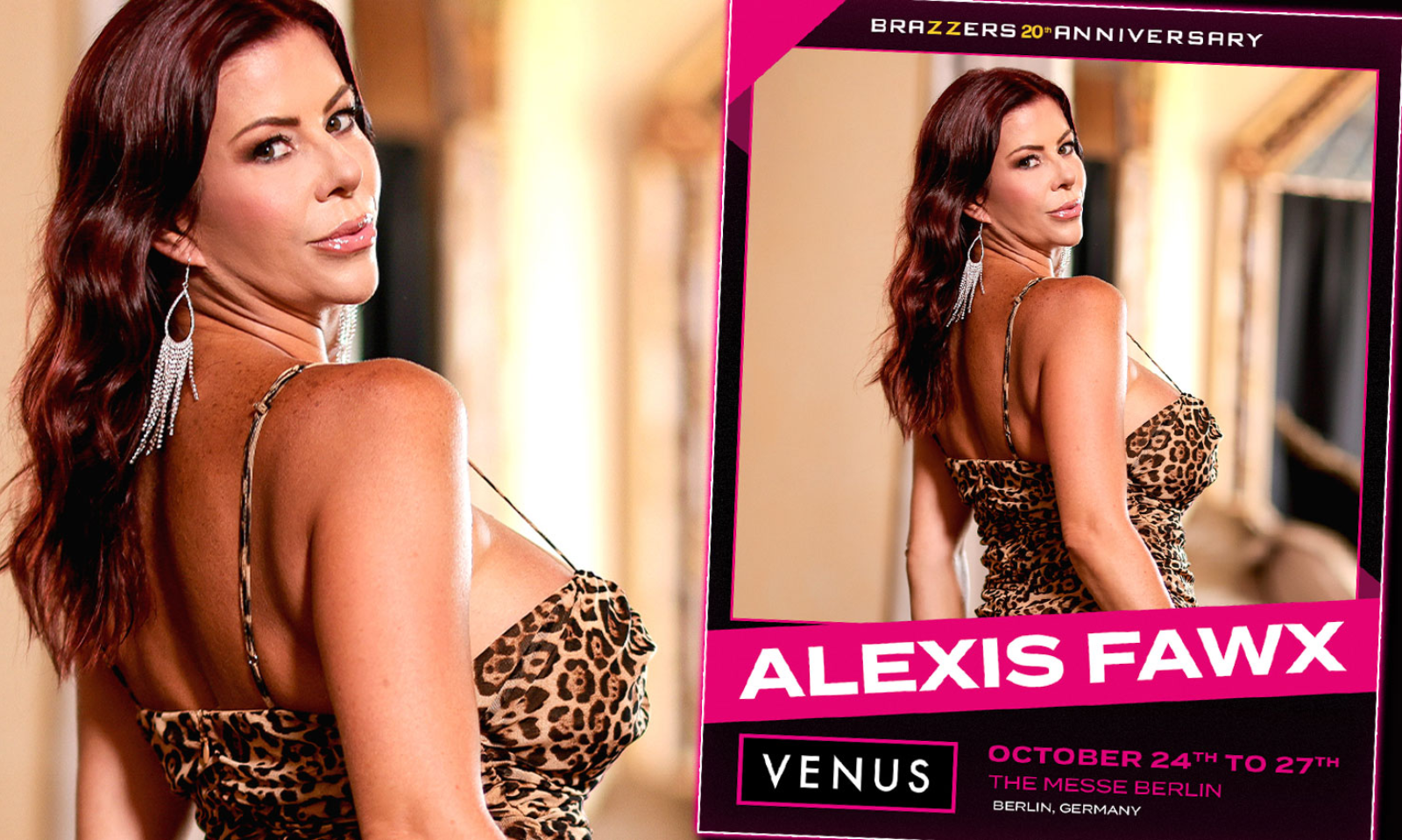 Brazzers Brings Alexis Fawx to Venus Berlin