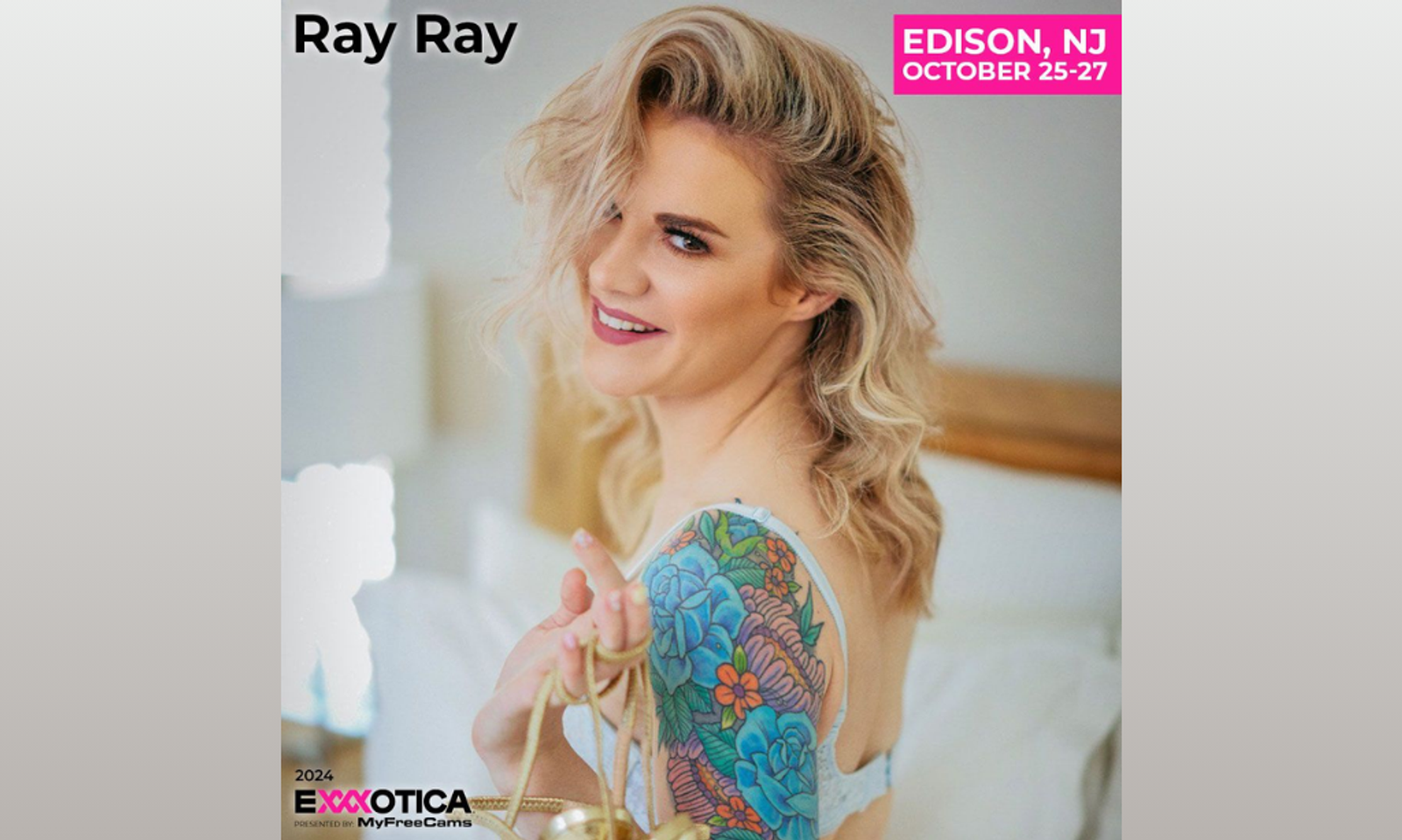 Ray Ray Set to Appear at Exxxotica Expo New Jersey