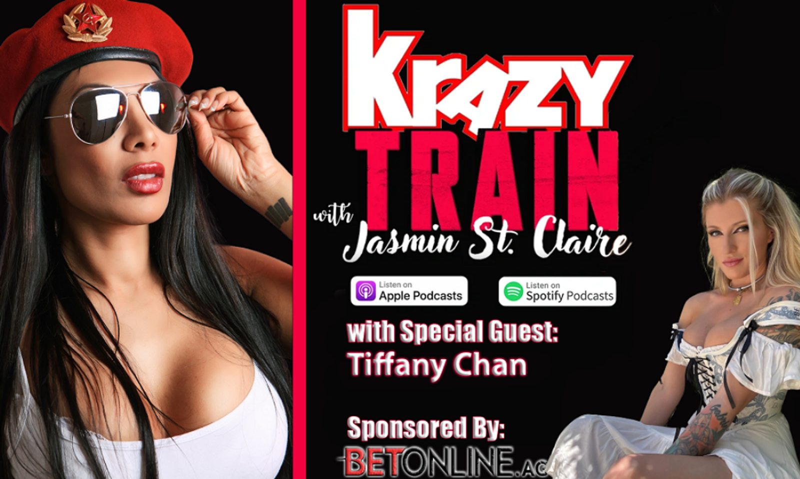 Tiffany Chan Joins 'Krazy Train' Podcast With Jasmin St. Claire