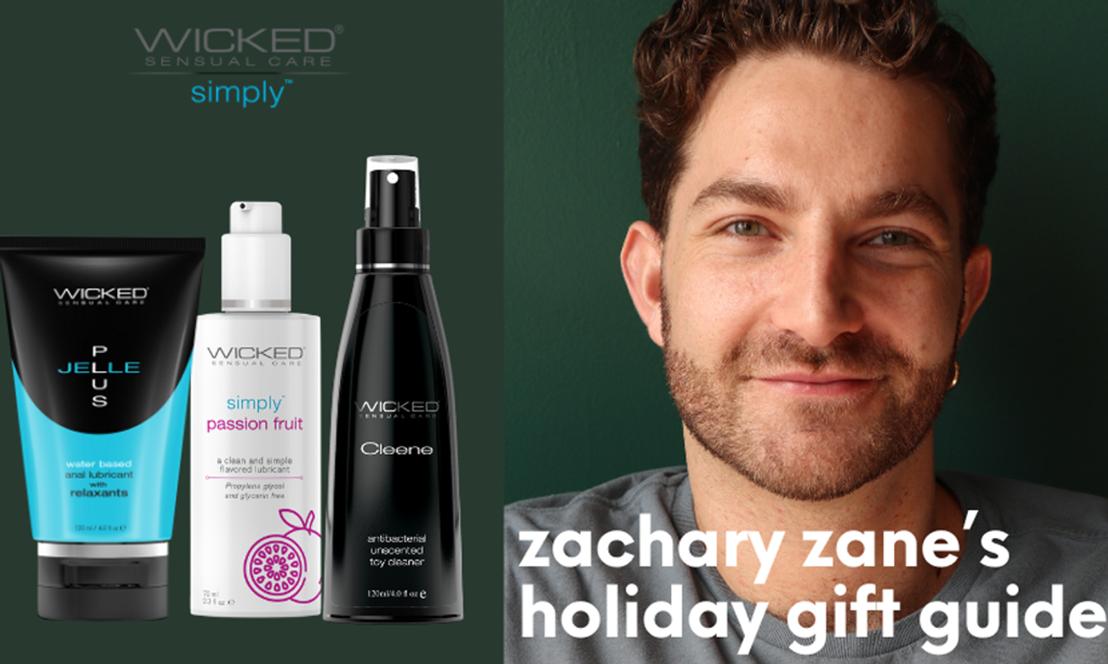 Wicked Sensual Partners With Zachary Zane for Holiday Gift Guide