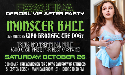 Leana Lovings to Co-Host Exxxotica Monster Ball on Oct. 26