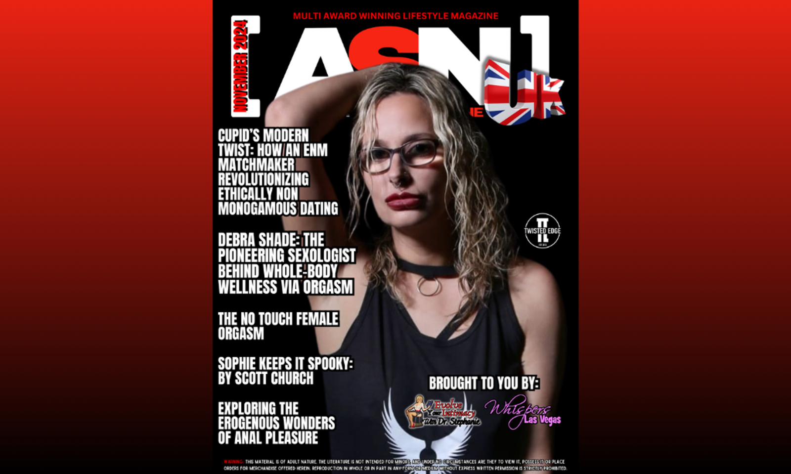 ASN Lifestyle Magazine Names Bonnie Jones as November Issue Cover