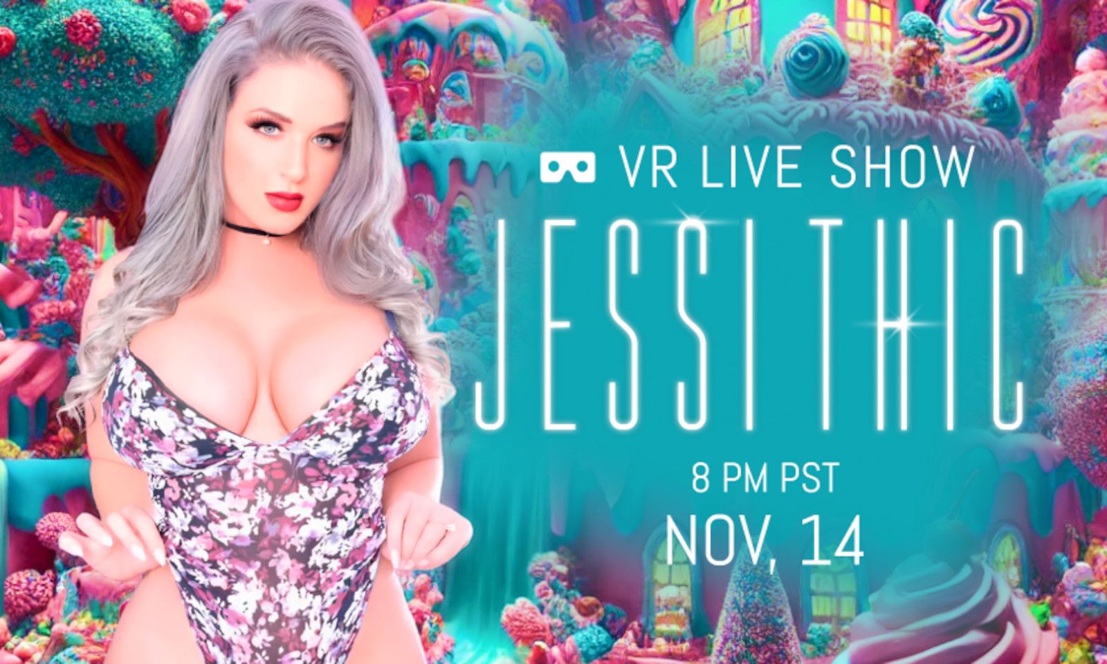 Newcomer Jessi Thicc to Host Live VR Show on DreamCam