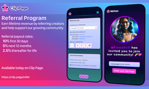 Clip Page Launches Lifetime Earnings Referral Program