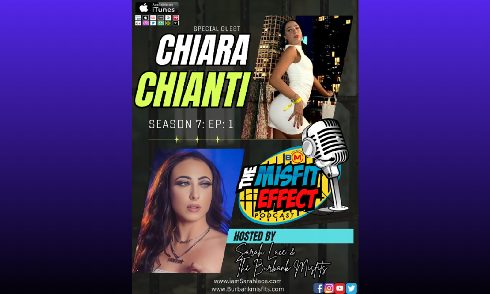 Chiara Chianti Guests on 'The Misfit Effect' Podcast