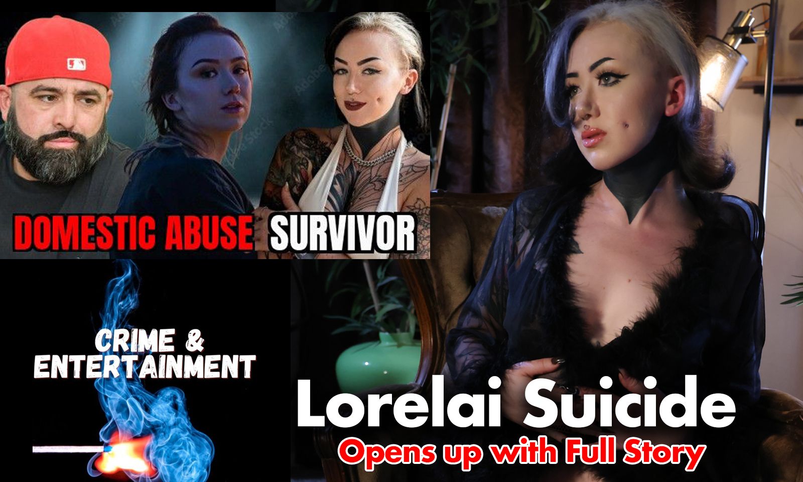 Newcomer Lorelai Suicide Discusses Domestic Violence on Podcast