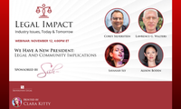 Atty. Corey Silverstein to Host 'Legal Impact' Webinar on Nov. 12