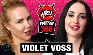 Violet Voss Appears on Holly Randall Podcast, 'Naked News'