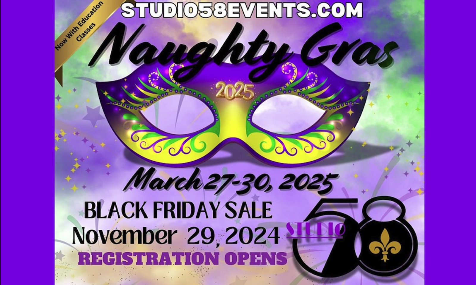 Early Registration for Naughty Gras 2025 Opens November 29