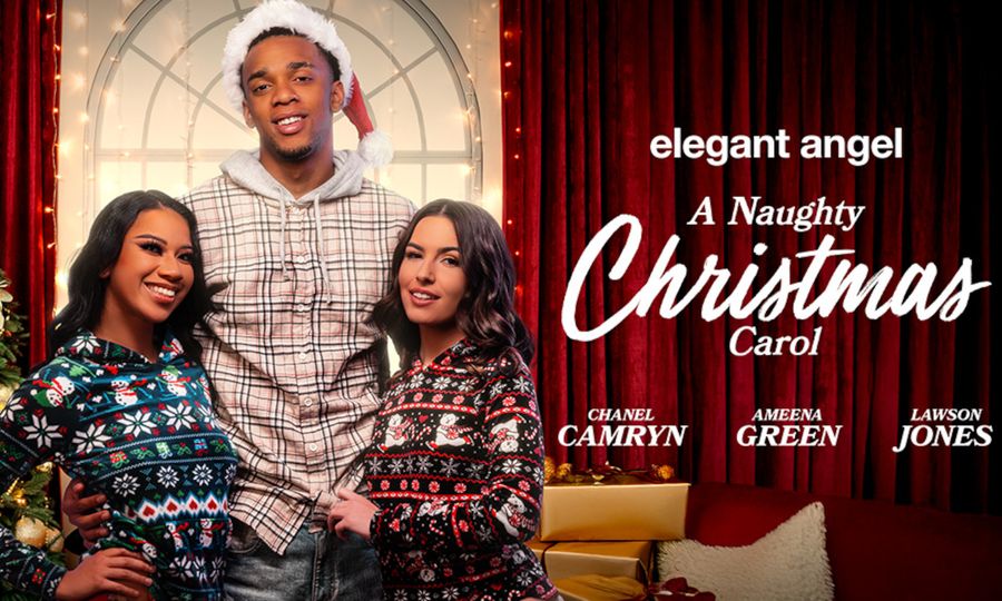 Elegant Angel Marks the Holidays in “A Naughty Christmas Carol”