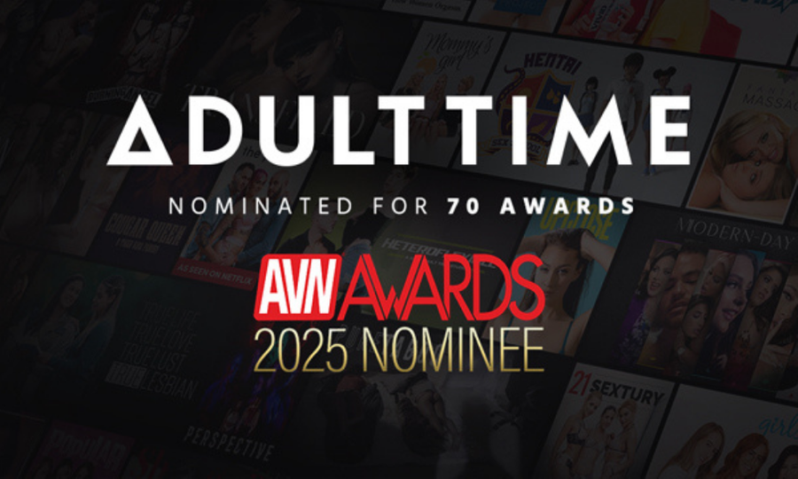 Adult Time Garners 70 AVN Award Nominations for 2025